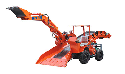 鑫通ZWY-80/18T窄机型轮胎式扒渣机高清图 - 外观
