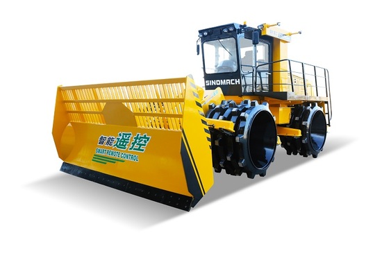 國機洛建 GYL263RC 遙控垃圾壓實機