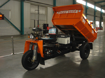 時風 純電動礦用自卸車 三輪運輸車